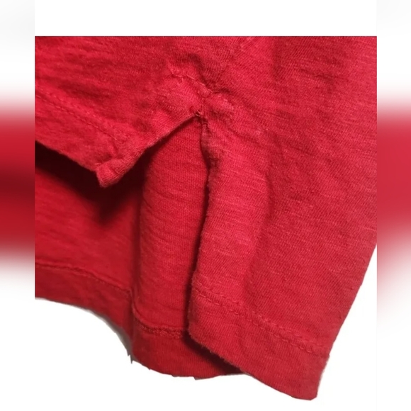 University Of Georgia Go Bulldogs Ladies T-Shirt Adult M Split Hem Hi Lo Used - Picture 7 of 7